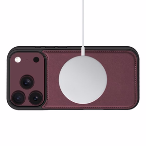 Tech-Protect Wallet MagSafe ümbris mudelile iPhone 17 Pro Max / 18 Pro Max – bordoopunane