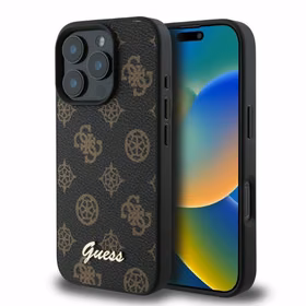 Guess Peony Script MagSafe iPhone 16 Pro Ümbris - Must