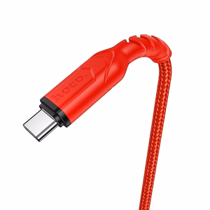 Кабель USB A - USB C Hoco QC 3A 1 m X59 красный