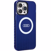 Audi IML Big Logo MagSafe ümbris jaoks iPhone 14 Pro Max - sinine