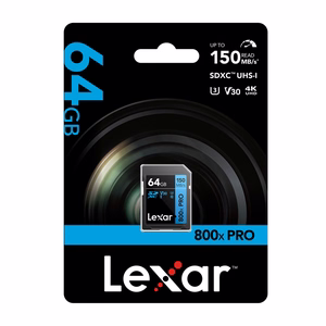 Lexar SDXC 64GB UHS-I mälukaart
