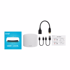 Carlinkit CPC200-Tbox UHD Carplay/Android Juhtmevaba Adapter (valge)