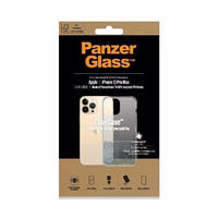 PanzerGlass ClearCase antibacterial Military Grade certified ümbris jaoks iPhone 13 Pro Max - läbipaistev