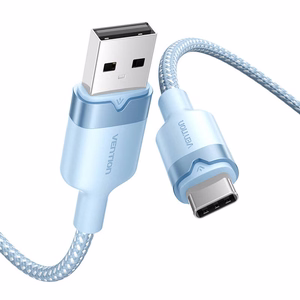 USB 2.0 A to USB-C 3A kaabel Vention CTNLF 1M (sinine)