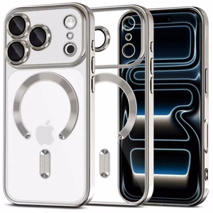 Tech-Protect MagFlex MagSafe Чехол для iPhone 17 Pro - прозрачный серебристый