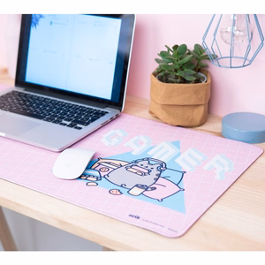 Pusheen XXL mängulaua matt, 80 × 35 cm