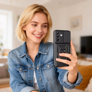 Tech-Protect CamShield Pro ümbris Samsung Galaxy A37 5G jaoks - must