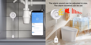 TUYA juhtmevaba veelekkealarm, Wi-Fi