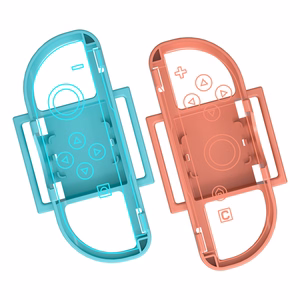 Nintendo Lüliti 15-in-1 Family Accessory Pakk 2 - oranž and sinine Komplekt