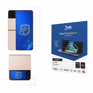 LCD Ekraanikaitse 3mk hõbedane Kaitse+ Folded Väljaanne Samsung F721 Z Flip4 5G