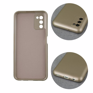 Metallic ümbris jaoks Samsung Galaxy A15 4G / A15 5G kuldne
