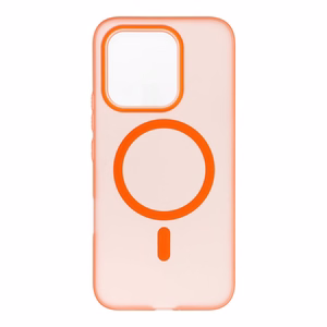 Чехол Honor 600 LITE Go Orange совместимый с MagSafe оранжевый
