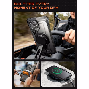 Supcase UB Grip Mag MagSafe ümbris Samsung Galaxy S26 Ultra jaoks - must