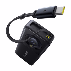 Внешний аккумулятор Baseus OS Free2Pull 10000mAh 30W +кабель (чёрный)