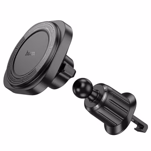 Magnetic car phone holder compatible with MagSafe Hoco air vent H28 black