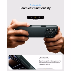 Spigen Thin Fit MagSafe ümbris iPhone 18 Pro / 17 Pro jaoks, roheline