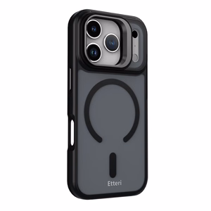 Чехол Etteri Morning Fog для iPhone 17 Pro 6.3" чёрный
