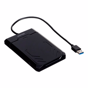 UNITEK Y-3036 2.5" HDD/SSD ketta korpus must