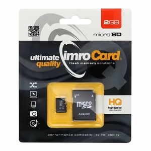 Imro memory card 2GB microSDHC cl. 6 + adapter