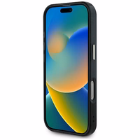 GUESS ümbris jaoks IPHONE 16 Pro compatible with MagSafe GUHMP16LHG4PRTGK (IML Metal Glitter 4G Circle Triangle) must