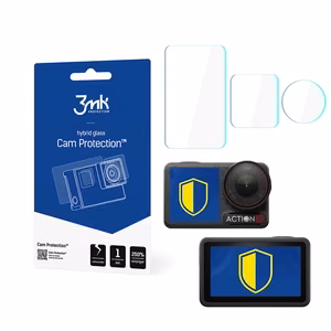 3mk Cam Protection Glass jaoks DJI Osmo Action 5 Pro