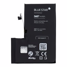 Battery jaoks iPhone 12 PRO MAX 3687 mAh Sinine Star HQ