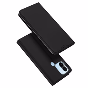 Dux Ducis Skin Pro Ümbris jaoks Xiaomi Redmi A1+ Flip Card Wallet Stand must