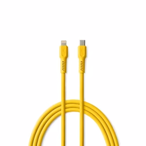 COLORUM kaabel USB-C - Lightning 1,8m 2,4A CK12-CL-05 xYellow