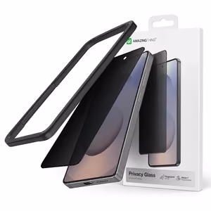 AmazingThing TITAN Vision 7 karastatud klaas Samsung S26 jaoks Ultra Matte Privacy
