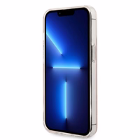 Set Guess GUBPP13LH4EACSP Ümbris+ Charger iPhone 13 Pro roosa/roosa hard ümbris 4G Print MagSafe