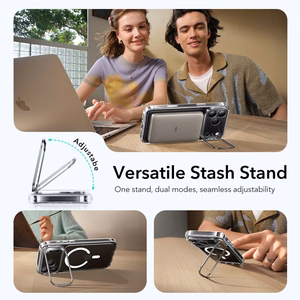 ESR Classic Hybrid Kickstand MagSafe Ümbris jaoks iPhone 17 Pro Max - Clear