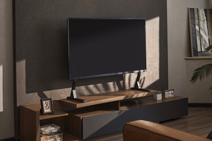 Gembird TVS-D90F-01 Tabletop TV stand, 45" - 90", must