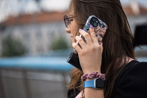 Ümbris jaoks iPhone 14 PLUS Forcell F-Protect Mirage compatible with Magsafe bloom bush