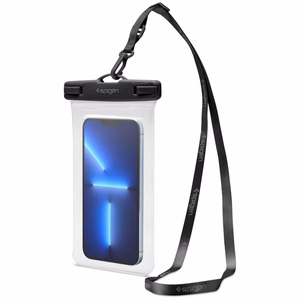 Spigen Aqua Shield A601 universaalne veekindel ümbris, läbipaistev