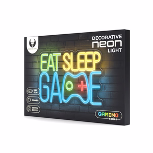 Forever Light Neon Plexi LED Eat Sleep Game многоцветный FPNE33