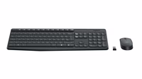 Logitech MK235 keyboard Mouse included USB QWERTY US International hall