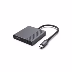 Gembird A-CM-HDMIFDPF-01 USB-C HDMI + DP adapter, 4K 60Hz, must
