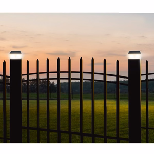 GreenBlue GB125 – päikesetoitega LED-aiapostivalgusti, 61×41×45 mm