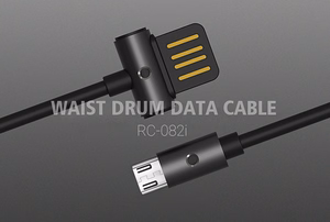 Кабель Remax Waist Drum RC-082m - USB на Micro USB - серый