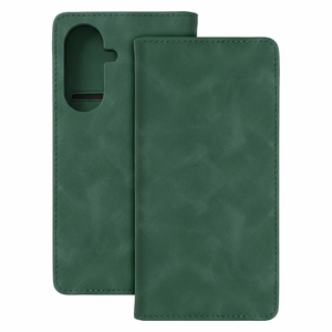 Smart Suede ümbris Samsung Galaxy A27 5G roheline