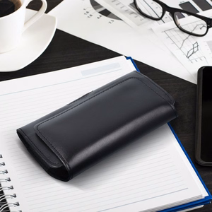 ROYAL universal horizontal leather belt holster size 2XL for SAMSUNG A21s / S20 ULTRA / S21 ULTRA / A70 / A71 / XIAOMI REDMI 9 / HUAWEI P SMART PRO black