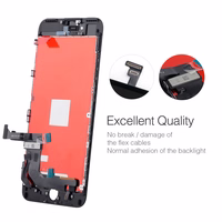 LCD Display NCC jaoks Iphone 7 Valge Metal Plate Select