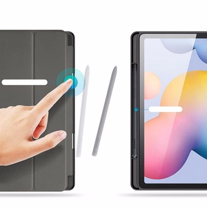 DUX DUCIS case DOMO foldable with pencil storage jaoks SAMSUNG Tab S6 Lite (P610/P613/P615/P619) must