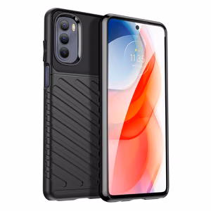 Thunder Case paindlik soomustatud kate Motorola Moto G Stylus 2022 must