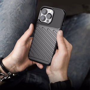 Thunder Case Paindlik ja vastupidav TPU ümbris iPhone 13 Pro jaoks sinine