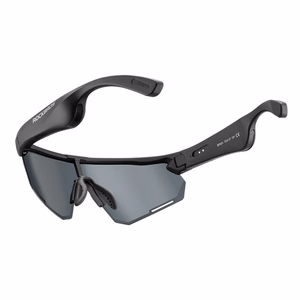 Rockbros SP-251 polariseeritud rattaprillid Bluetooth-helikomplektiga – värv: must