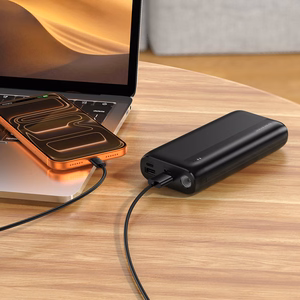 Borofone Power Bank 20000mAh BJ86 Victoria - 2xUSB - black
