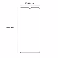 Karastatud klaas 2,5D jaoks Samsung Galaxy A23 4G / A23 5G / M23 5G