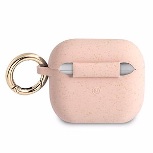 Guess GUA3SGGEP чехол AirPods 3 розовый/розовый Silicone Glitter