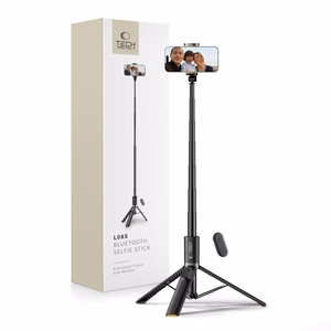 TECH-PROTECT L08S BLUETOOTH SELFIE KEPP STATIIVIGA MUST